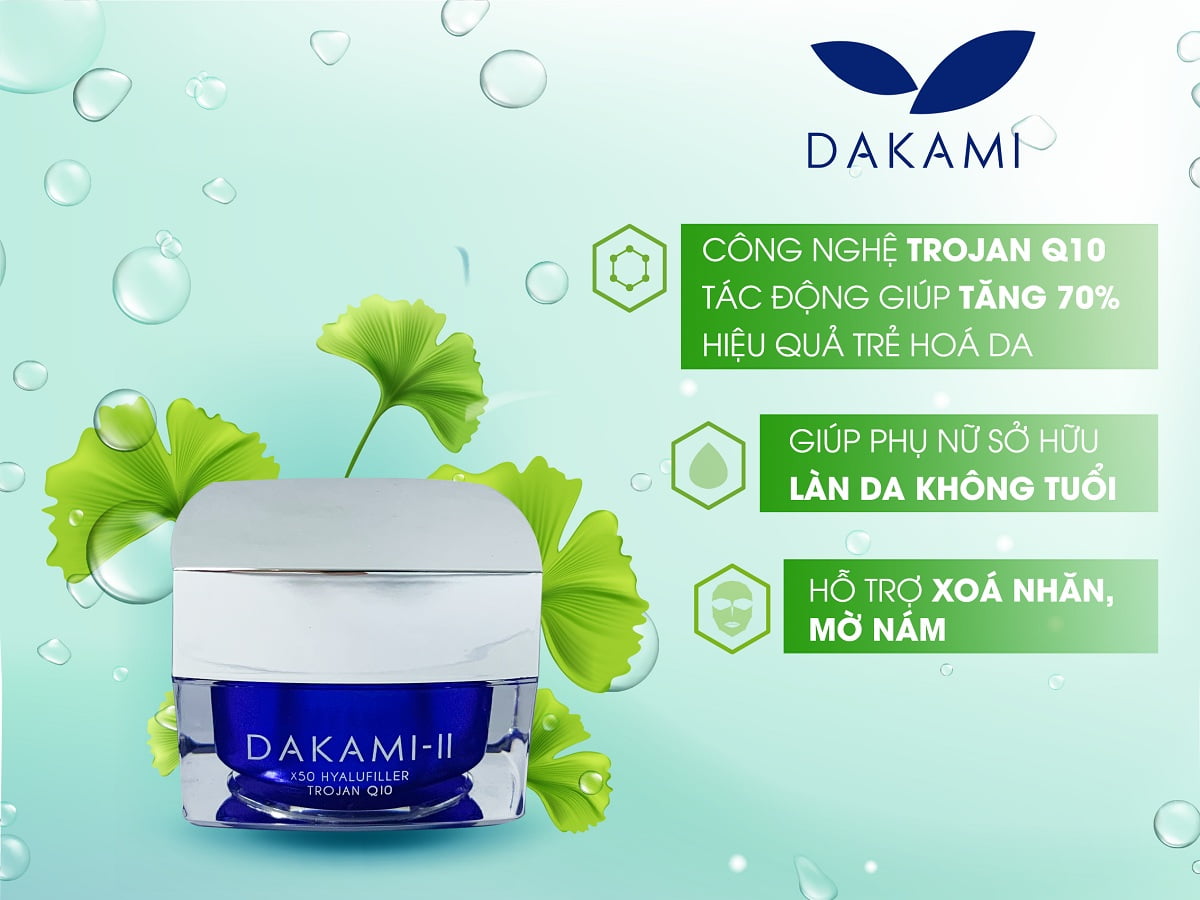 Tác động cực tốt đến làn da của kem Dakami 2