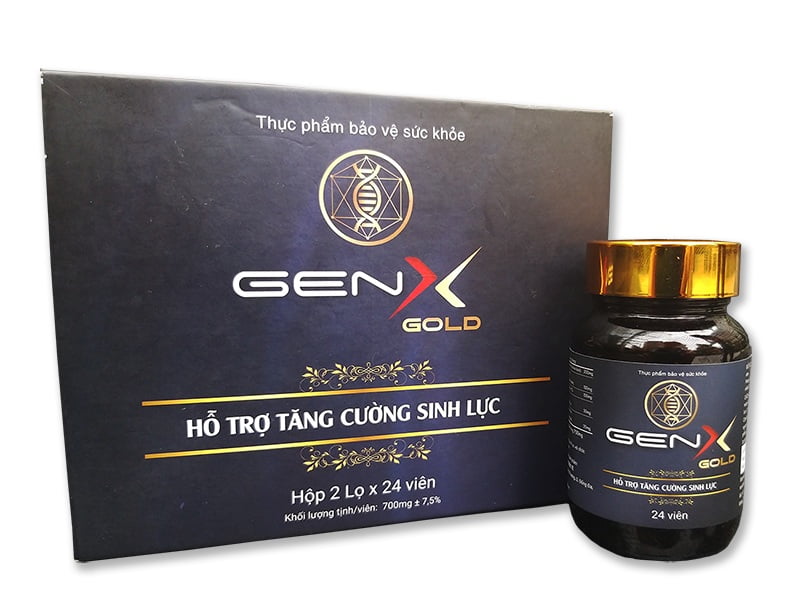 Genx Gold viên nén hỗ trợ tăng cường sinh lý nam giới