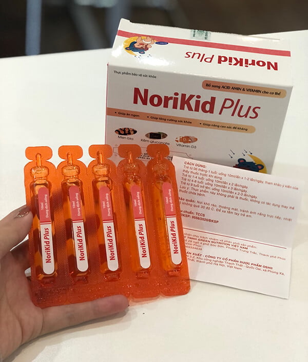 Norikid Plus giúp tăng lợi khuẩn đường ruột, tăng sức đề kháng