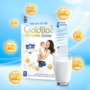 Sữa non Goldilac phát tiển toàn diện cho trẻ