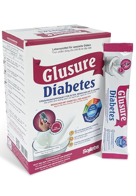 Glusure Diabetes hỗ trợ ổn định đường huyết