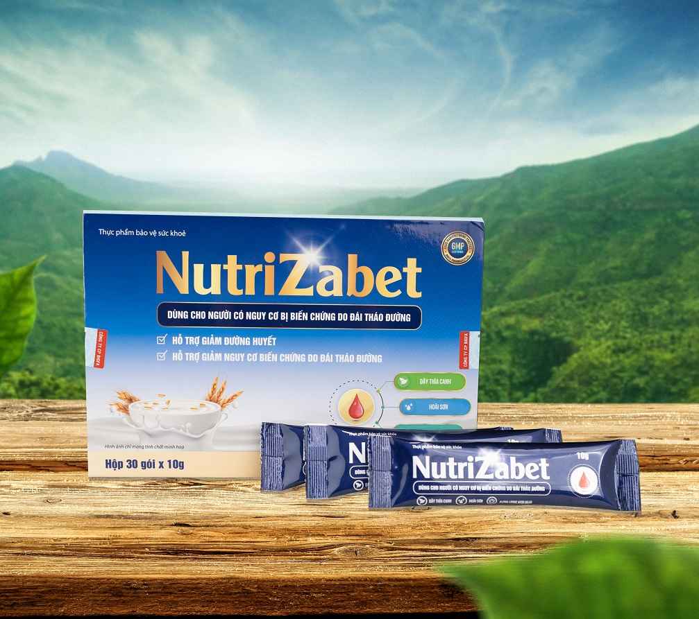 Ngũ cốc NutriZabet sữa dinh dưỡng ổn định đường huyết