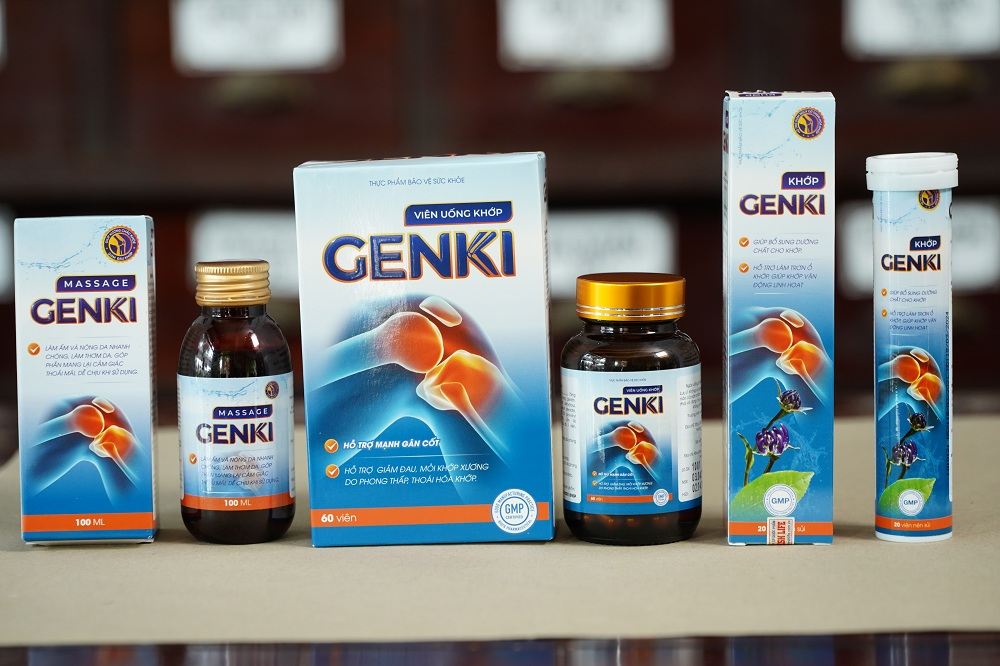 Khớp Genki sản phẩm TPCN hỗ trợ các bệnh về khớp