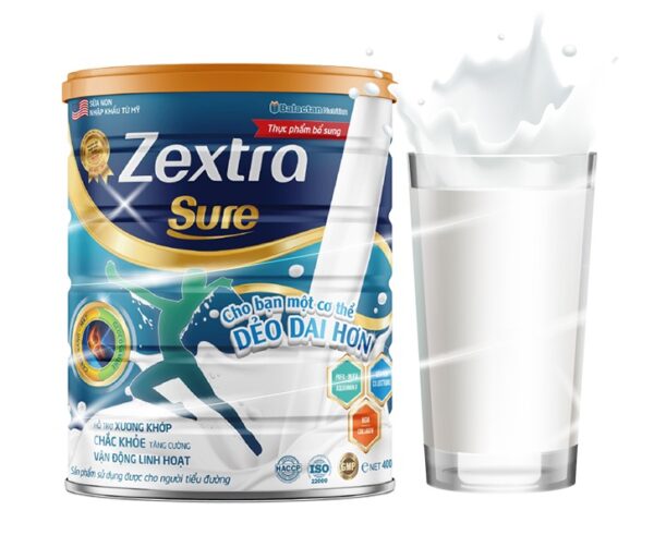 Sữa non Zextra Sure sữa non hỗ trợ xương khớp từ Hoa Kỳ