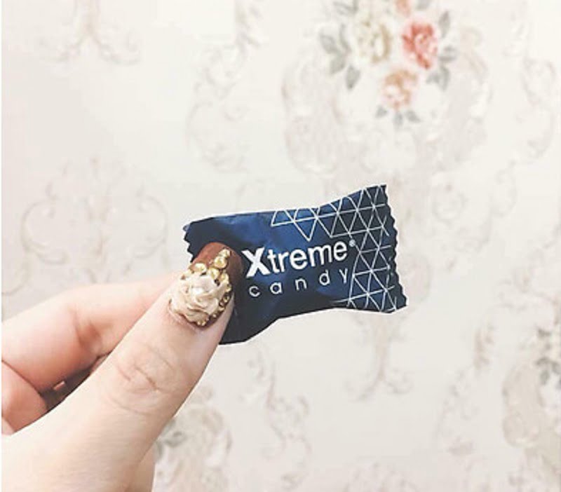 Kẹo Xtreme dễ dùng tác dụng trong 30 phút
