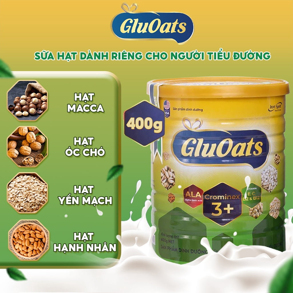 Thành phần sữa non tiểu đường GluOats